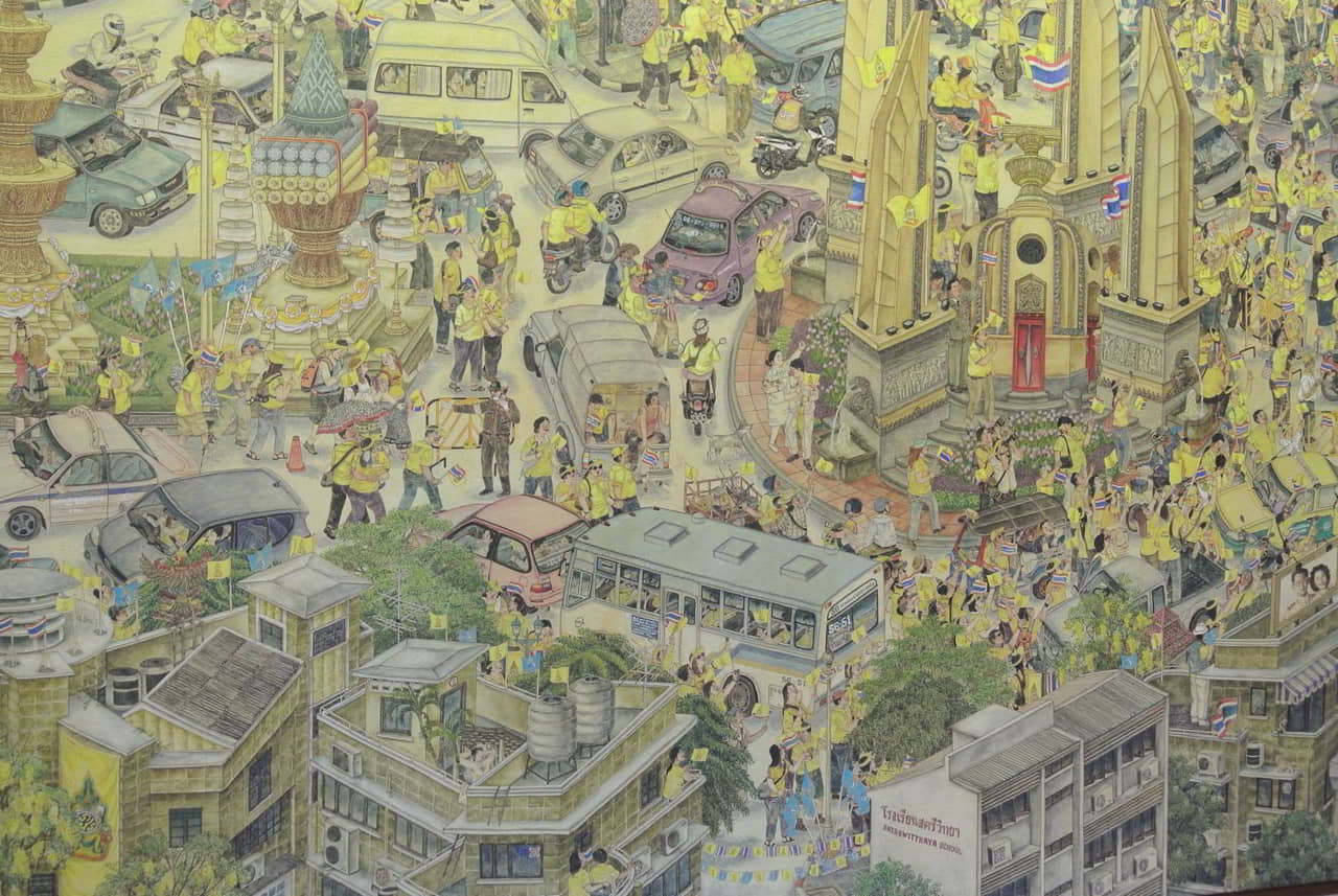Bangkok, le musée Rattanakosin