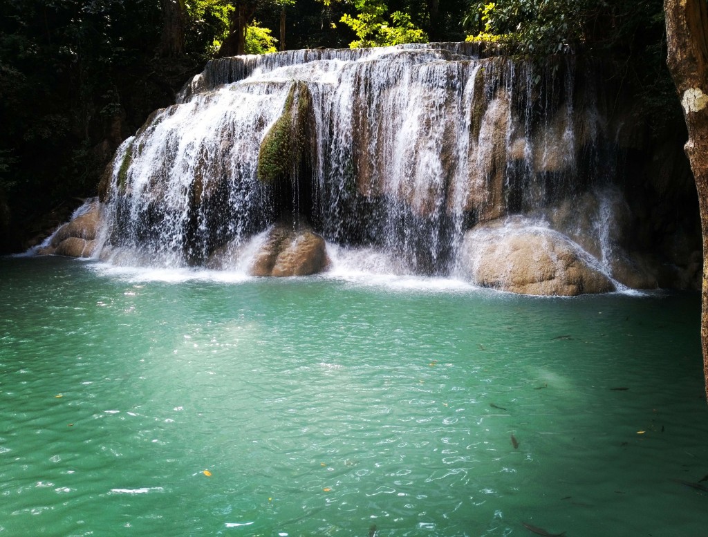 Kanchanaburi : les cascades Erawan - Erawan Waterfalls