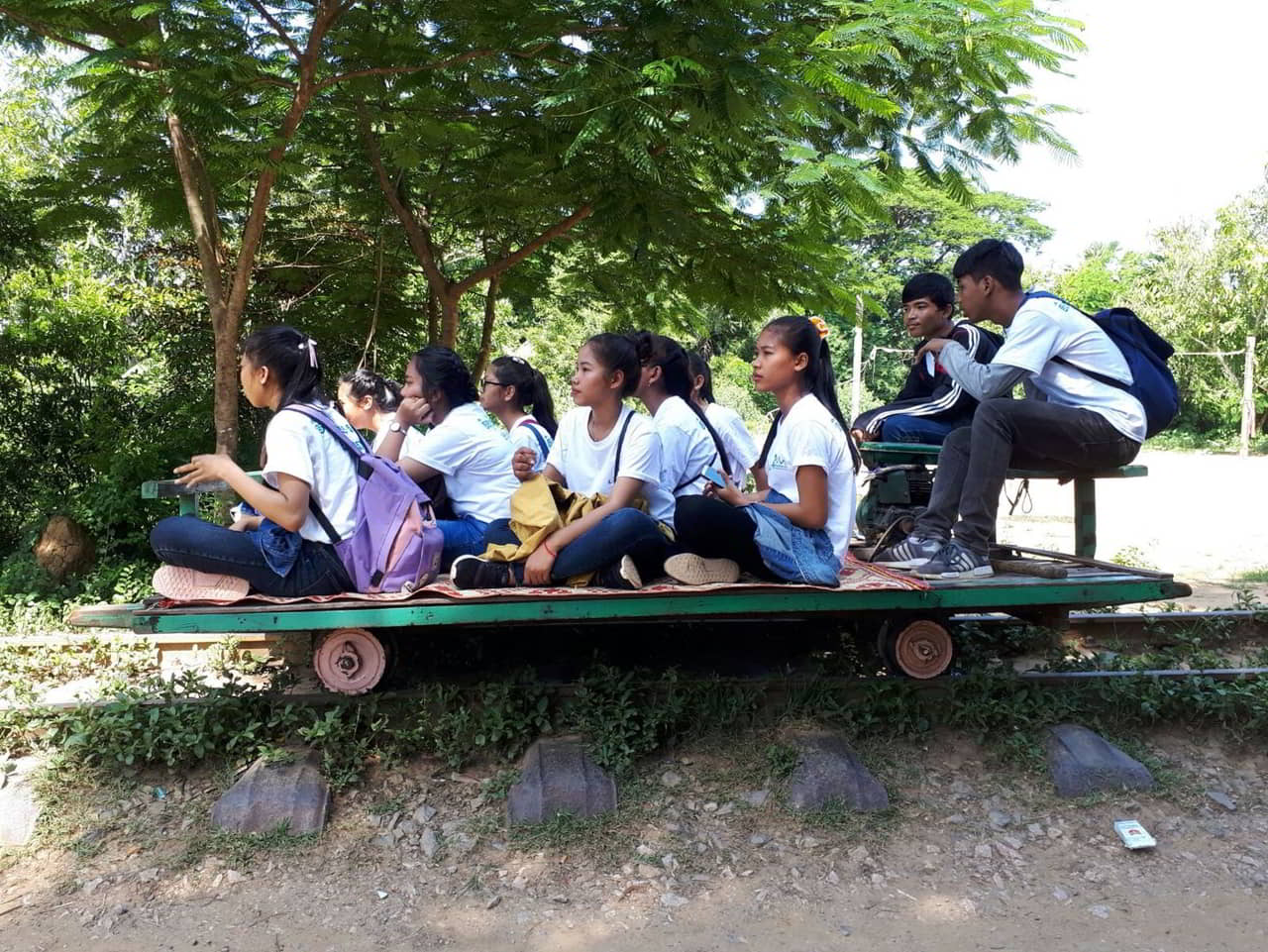 Le Bamboo Train de Battambang