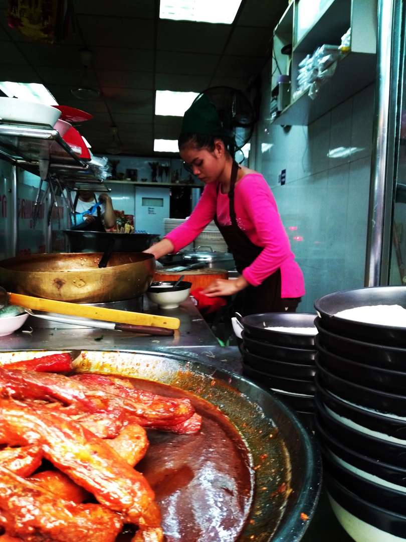 Le petit et sympathique marché Wang Lang Siriraj