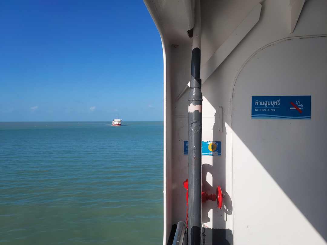 Ferry Pattaya - Hua Hin, une ligne qui n'existe plus !