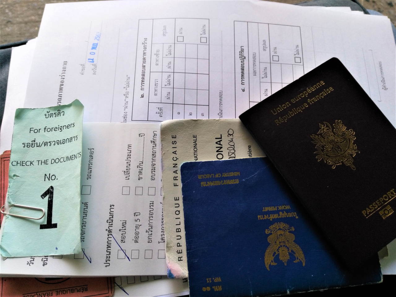 Thaïlande, le permis de conduire, les démarches