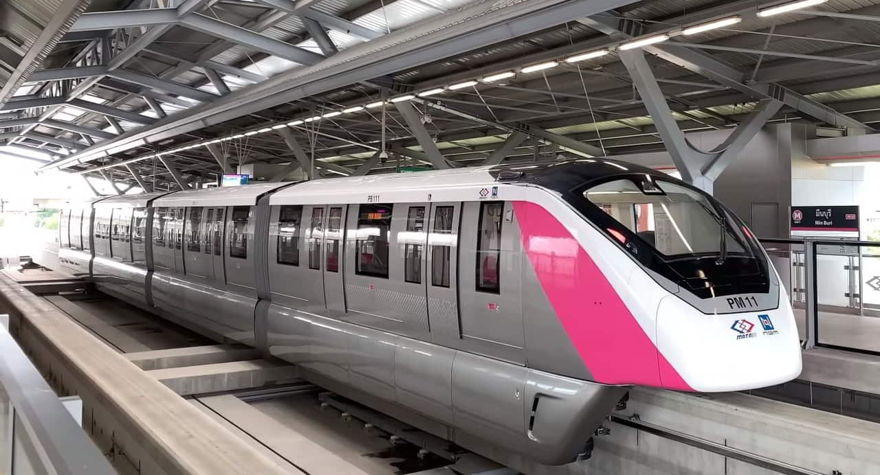 Monorail Pink Line de Bangkok : guide pratique