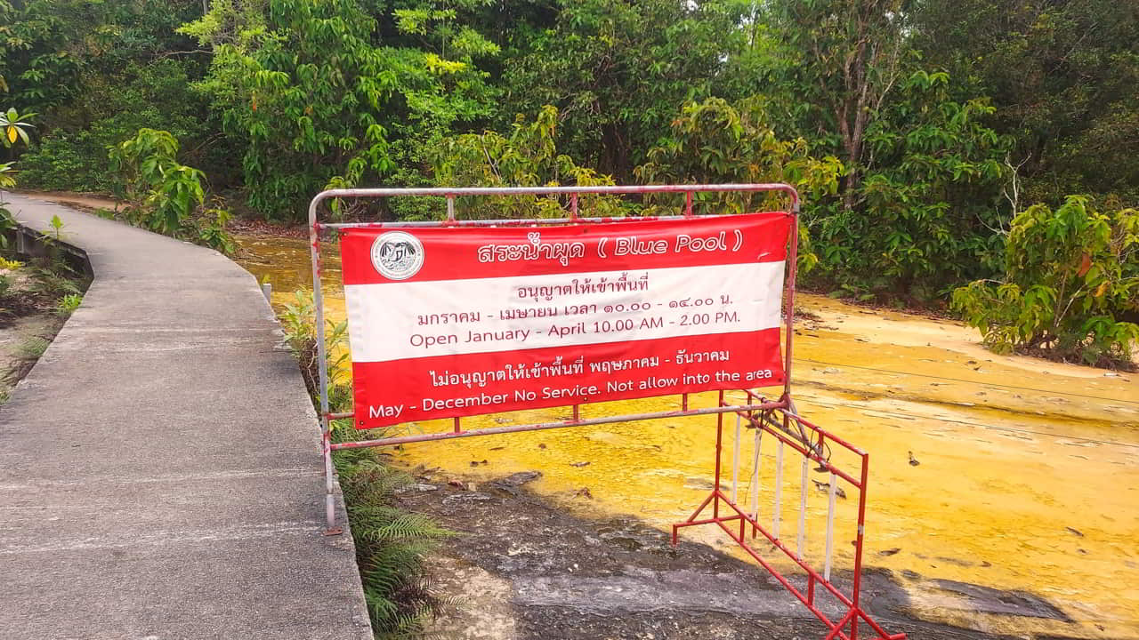 Calendrier de Fermeture des Parcs Nationaux de Thaïlande 2024/2025