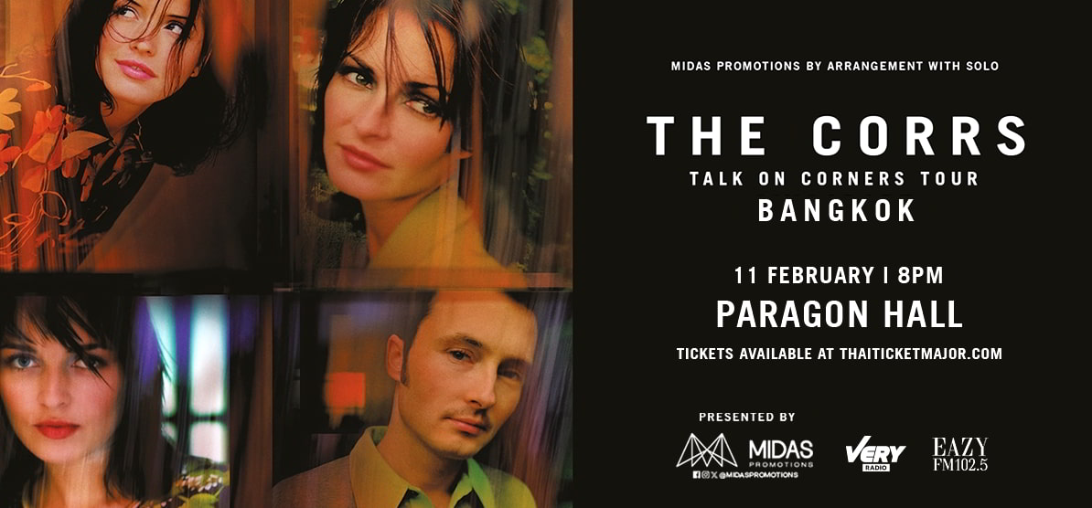 Live Bangkok Février The Corrs-Talk On Corners Tour