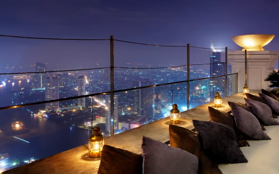  Bangkok : la Saint Valentin sur un ooftop 