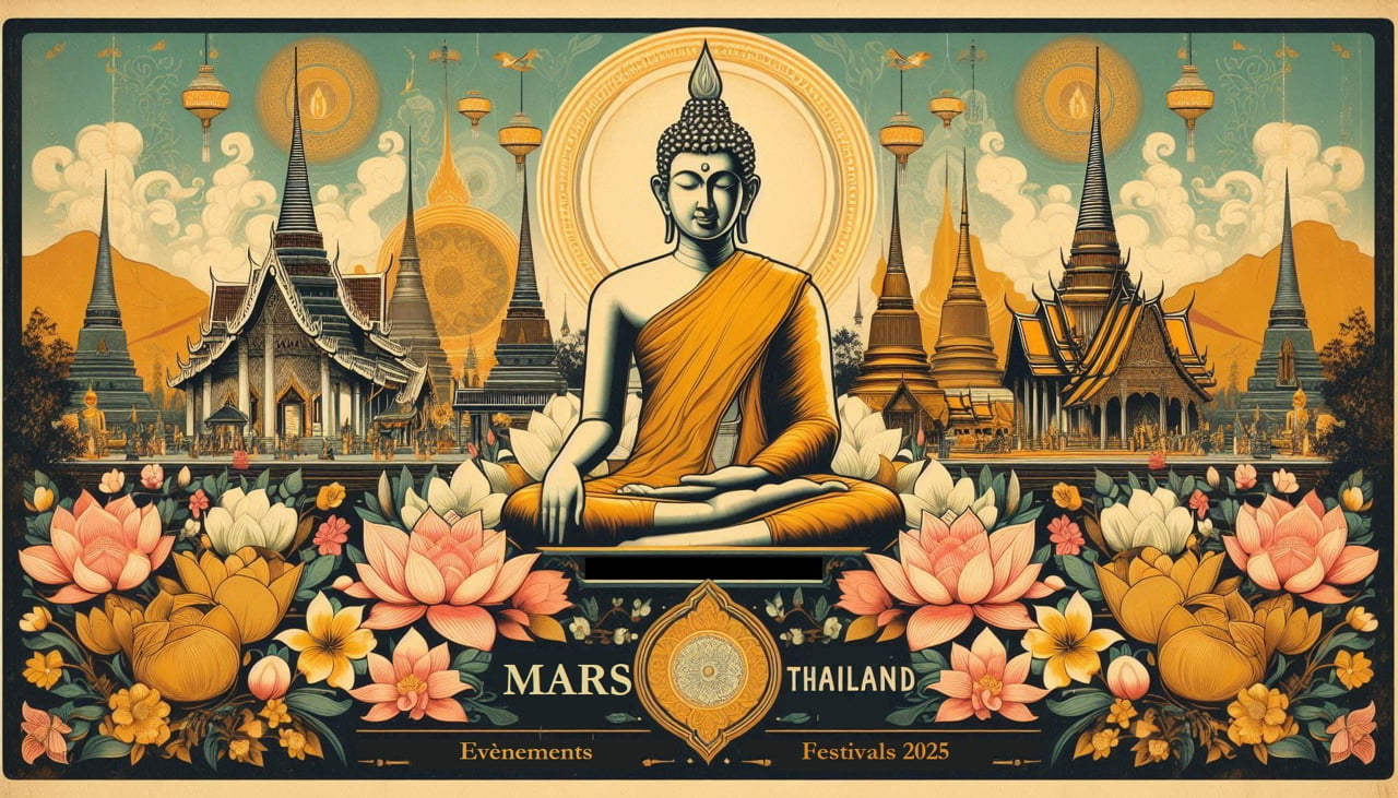 Thaïlande en mars 2025 : Festivals et événements à ne pas manquer