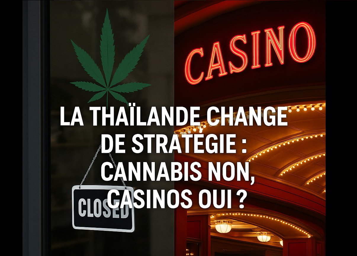 Cannabis interdit, casinos autorisés : la Thaïlande change de cap