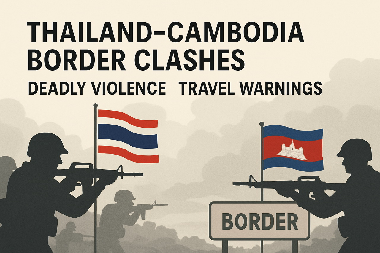 Thailand–Cambodia border clashes: deadly violence and travel warnings