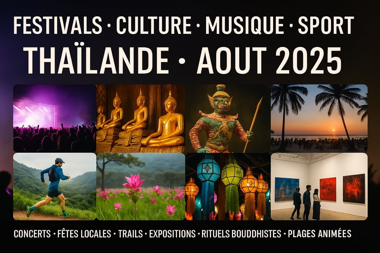 Thaïlande en août 2025 : Festivals, événements culturels et fêtes à ne pas manquer