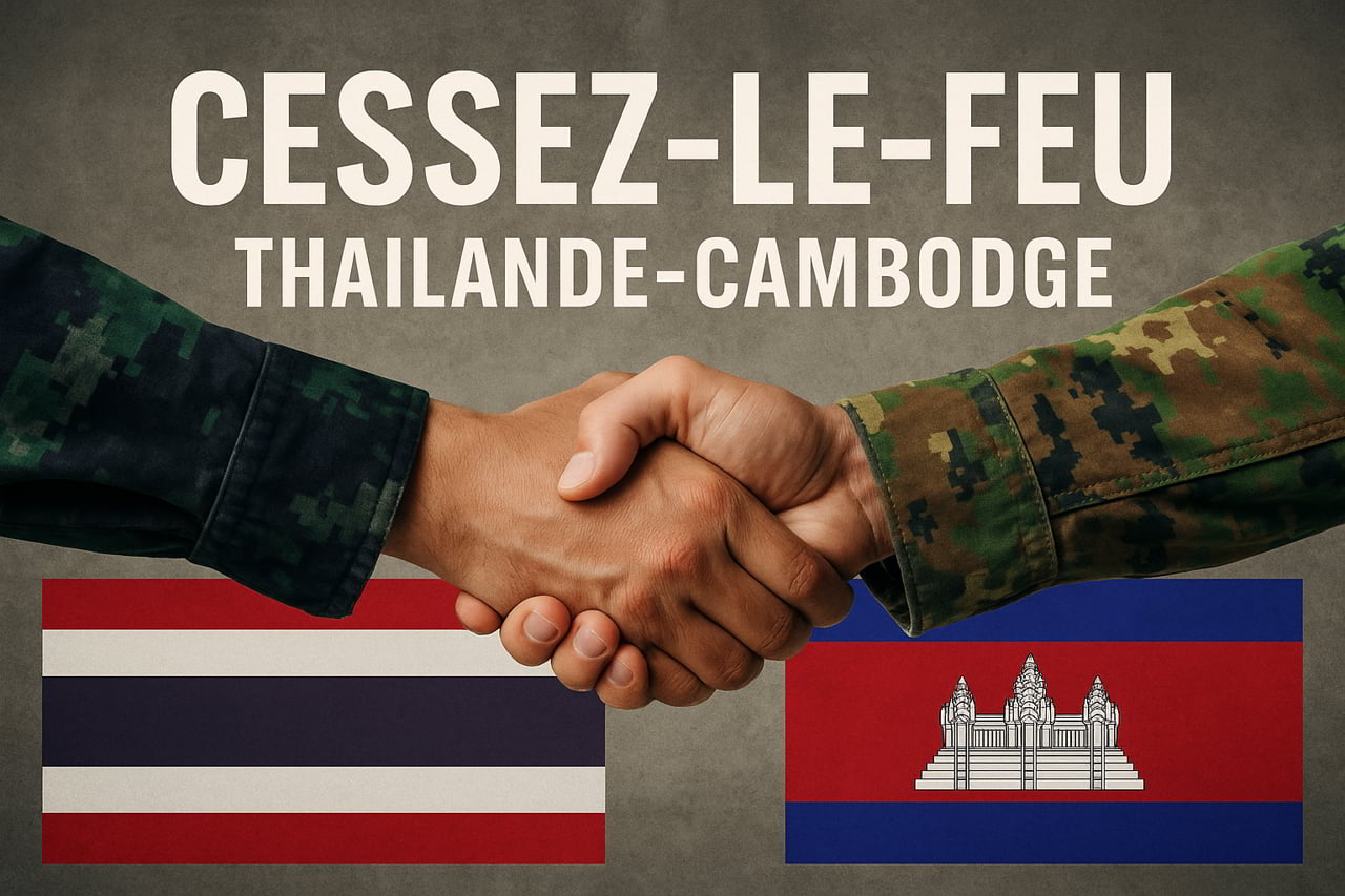 Cessez-le-feu Thaïlande‑Cambodge : un accord fragile signé sous pression