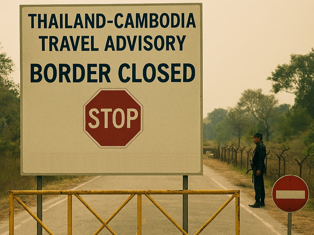 Thailand–Cambodia Travel Advisory: Safety Measures and Closed Border Zones