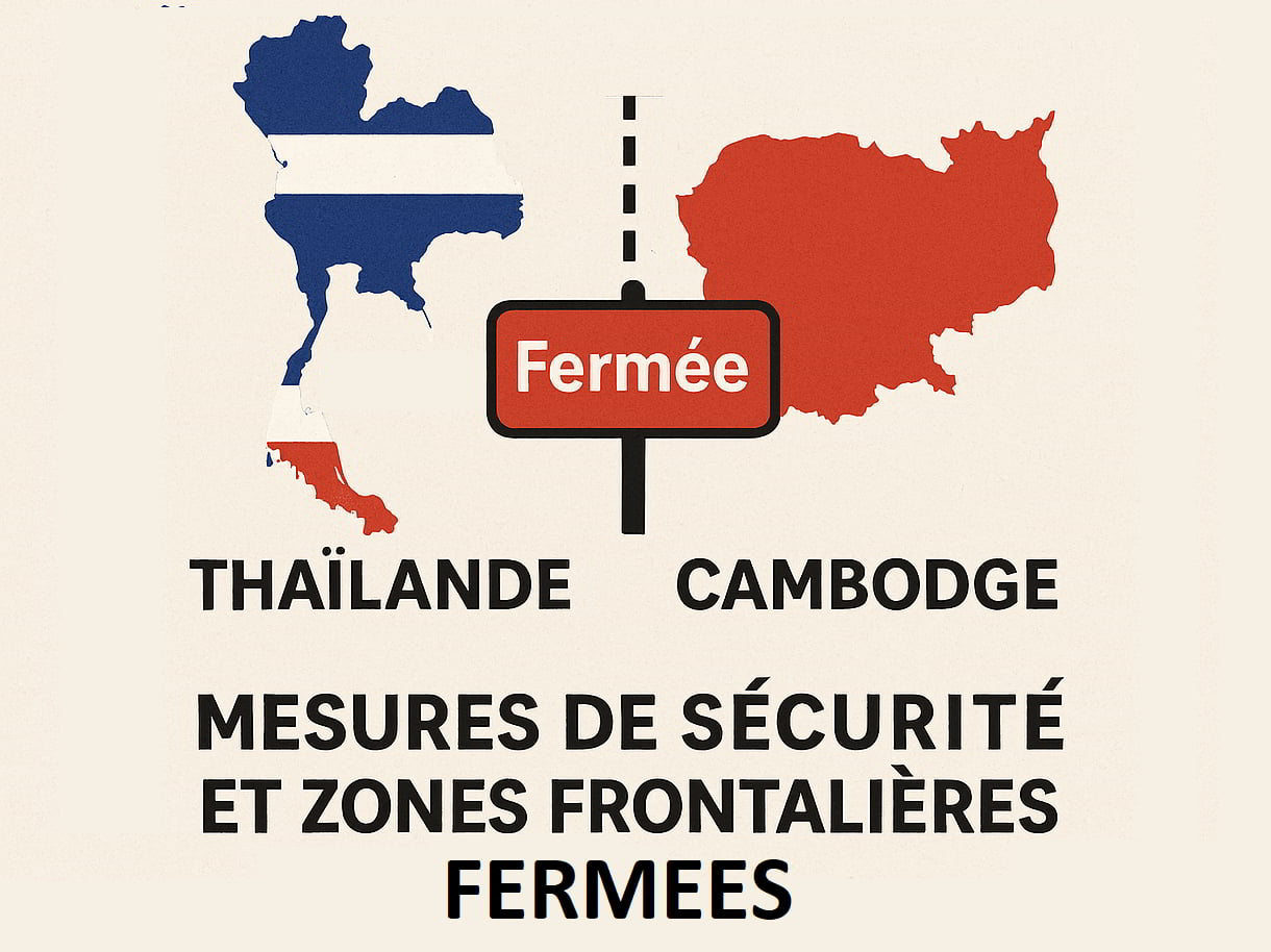 Thaïlande–Cambodge : Conseils de voyage et zones à éviter