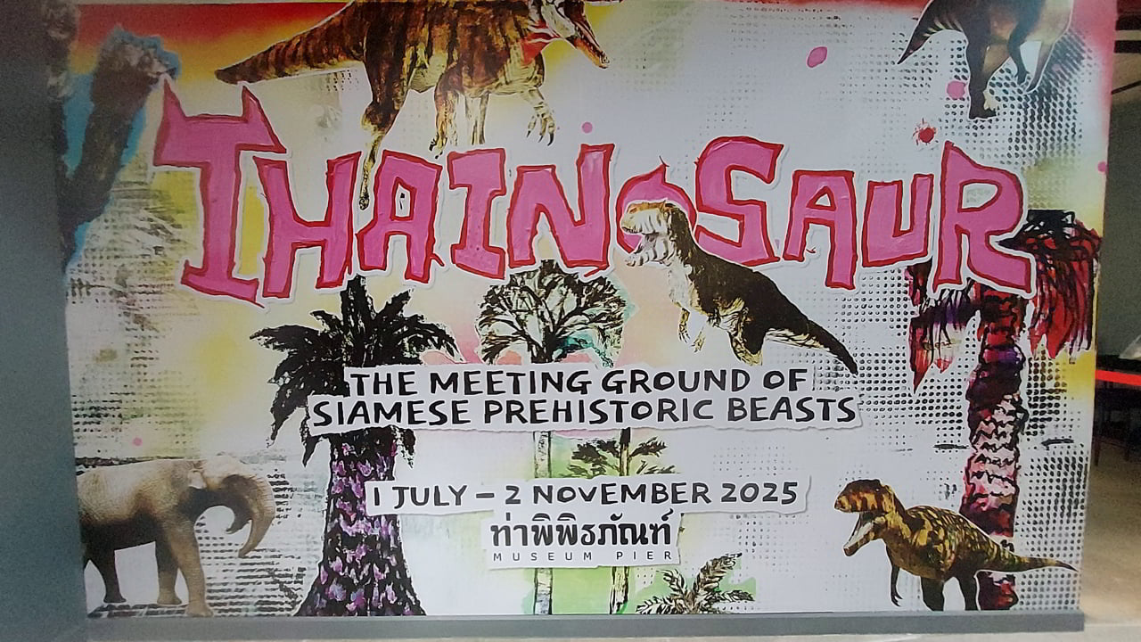 Thainosaur, Museum Pier Bangkok
