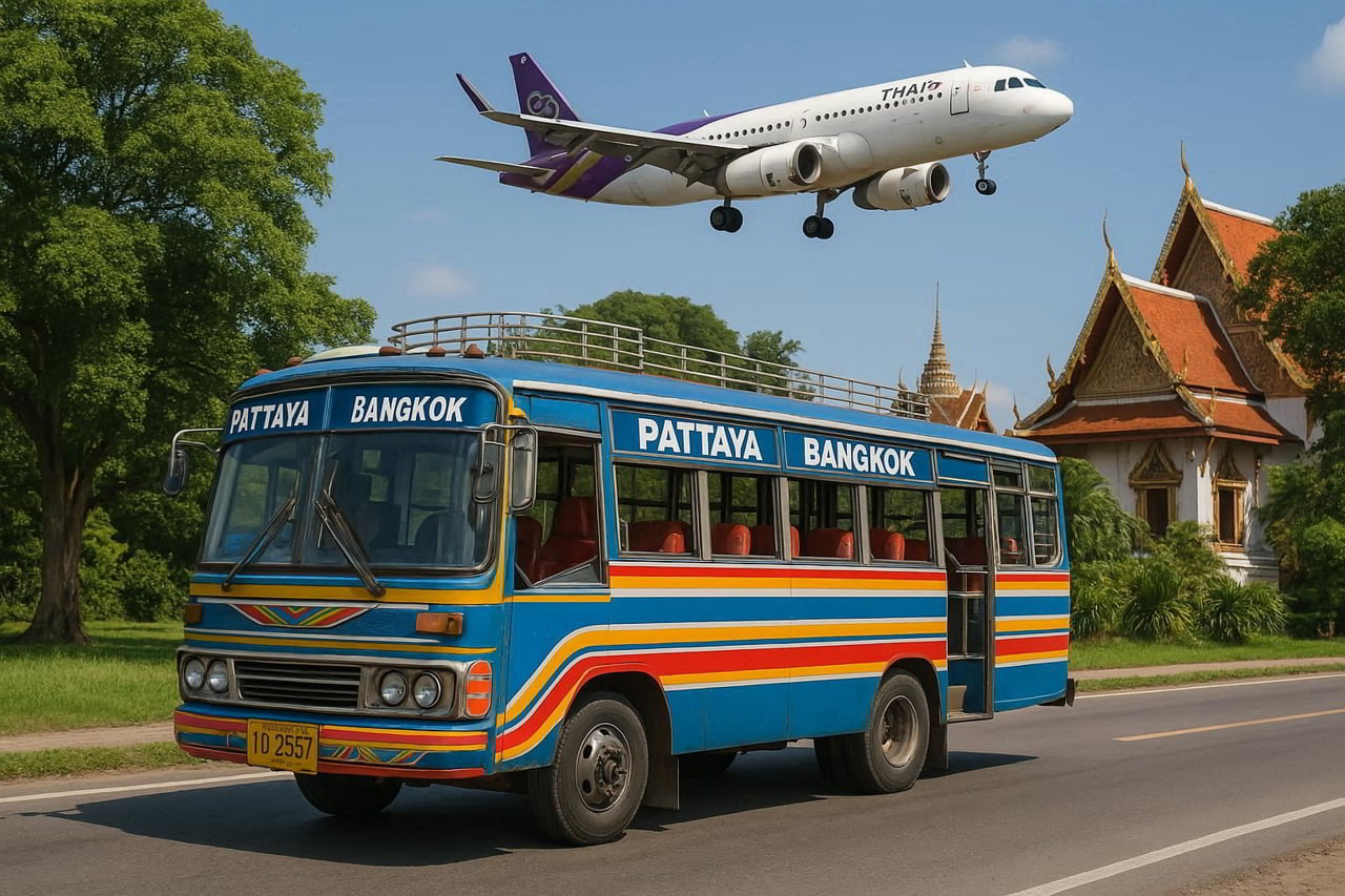 Comparaison bus et avion Thaïlande Comparaison bus et avion Thaïlande