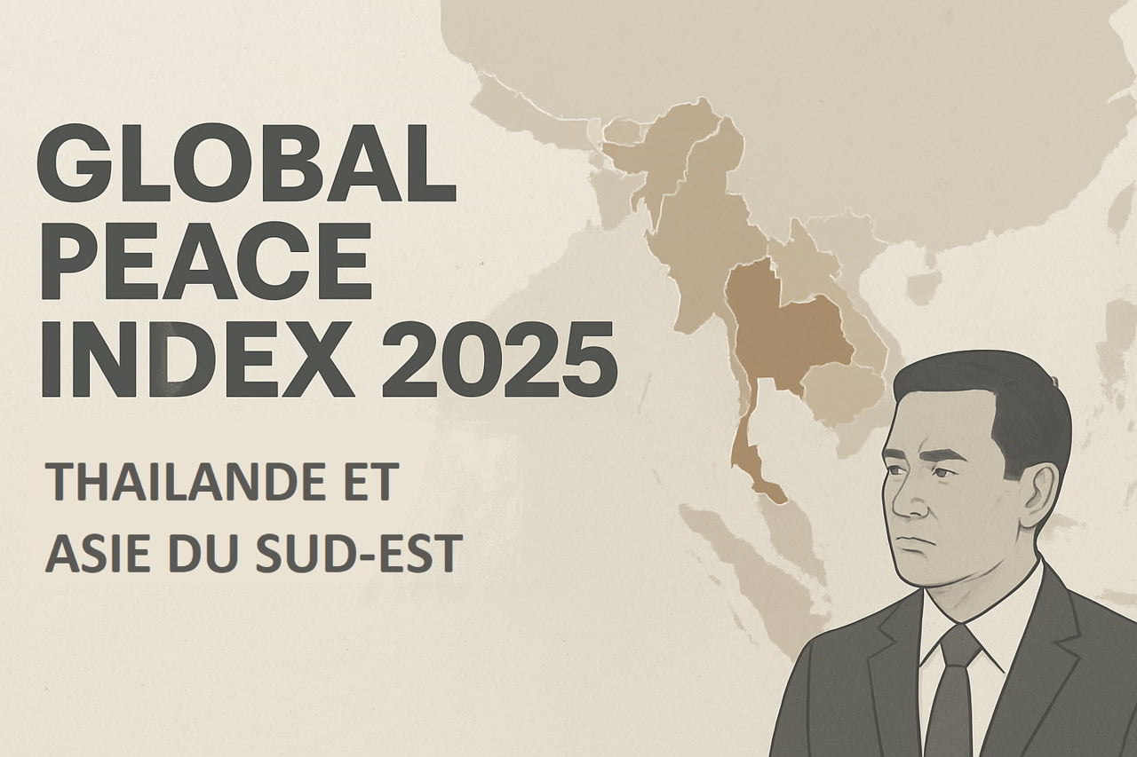 Global Peace Index 2025 : la Thaïlande et ses voisins d’Asie du Sud-Est face au classement mondial
