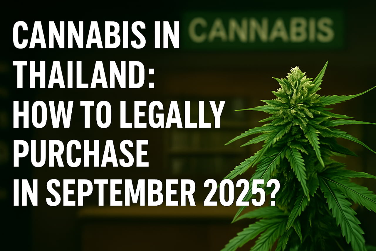 Cannabis in Thailand: how to buy legally in 2025?