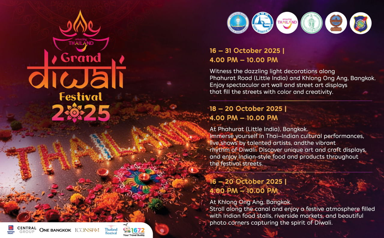 Diwali Bangkok – festival des lumières en Thaïlande