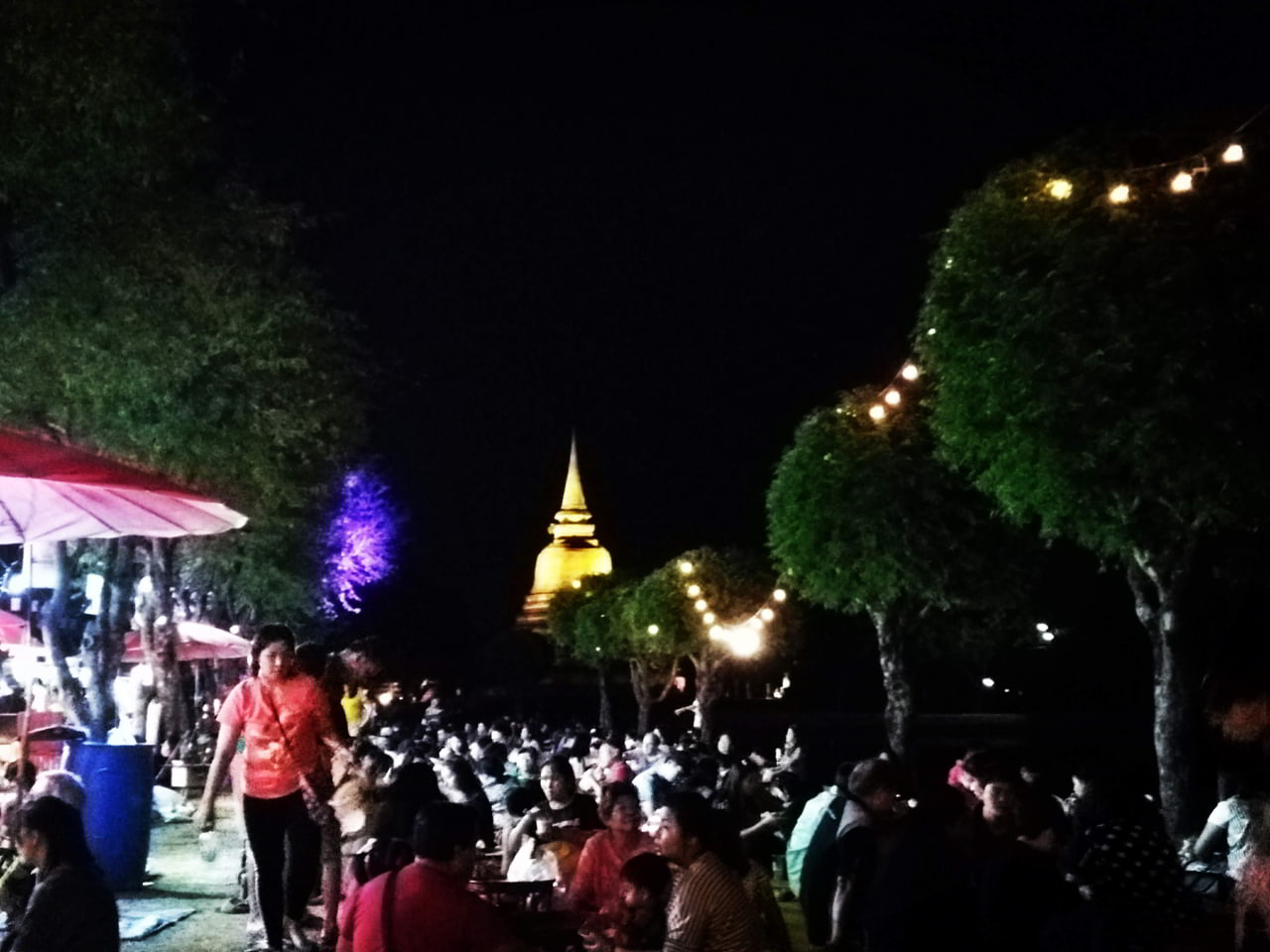 Sukhothai et ses marchés et de la cuisine locale