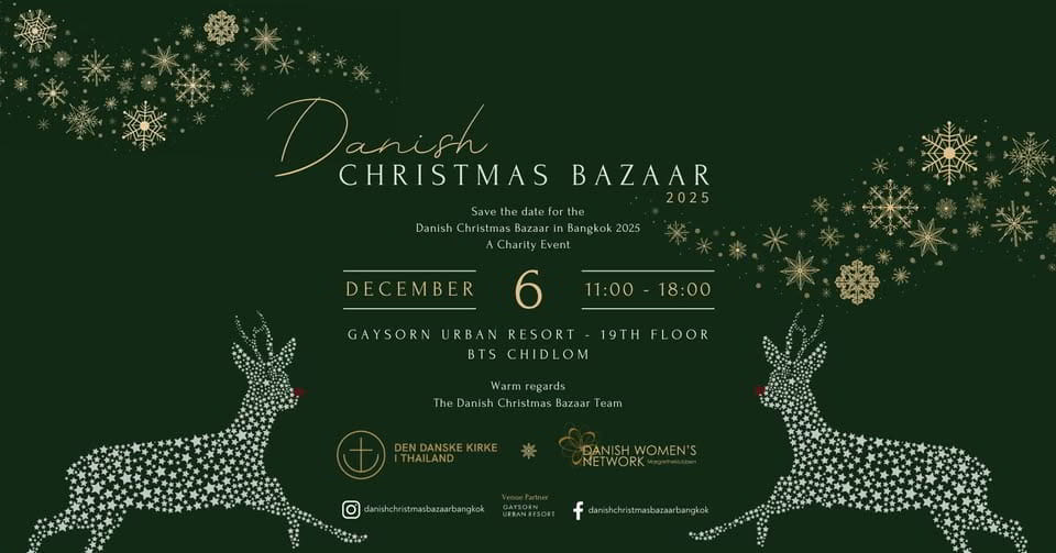 Danish Christmas Bazaar Bangkok 2025 Danish Christmas Bazaar in Bangkok 2025