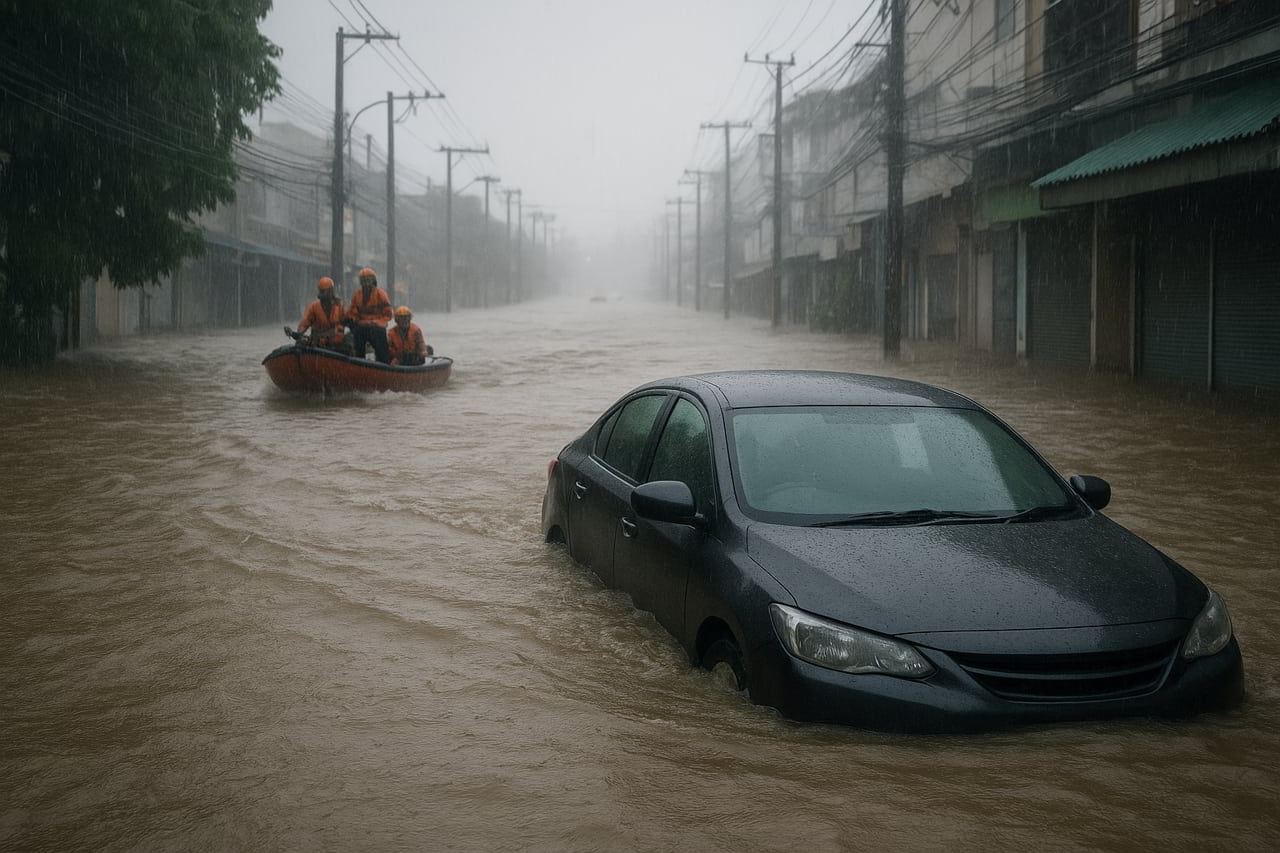 Les inondations du Sud de la Thaïlande les plus importantes depuis 300 ans