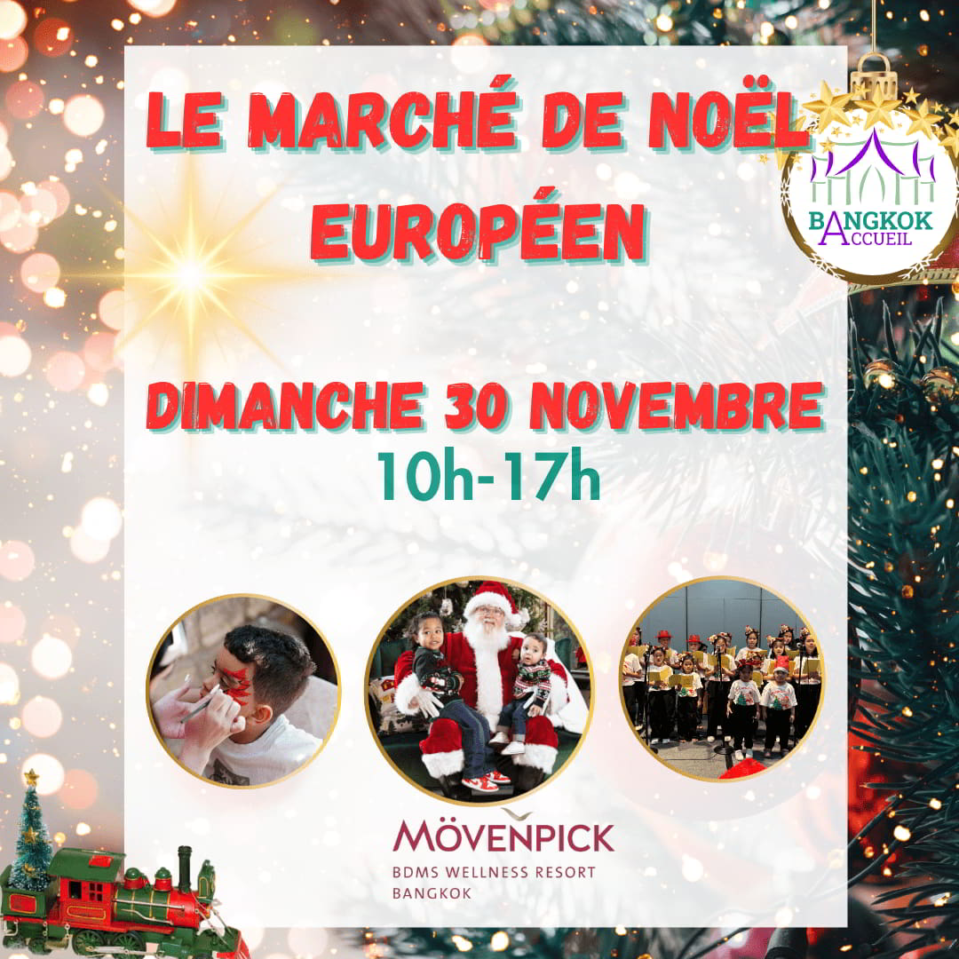 Bangkok Accueil Grand Christmas Market Santa Visit Bangkok Accueil Grand Christmas Market