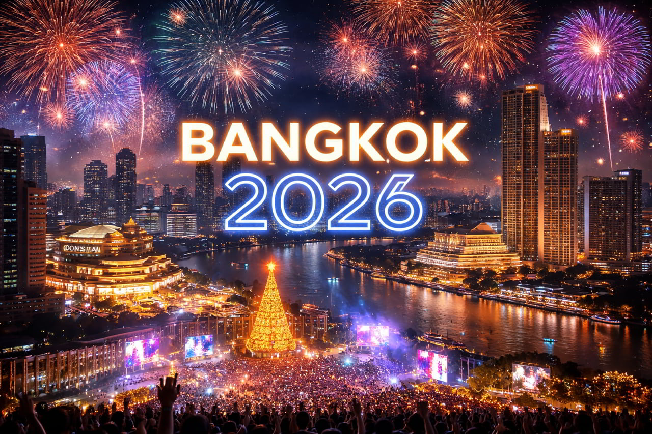  Réveillon du Nouvel An 2026 à Bangkok : feux d’artifice, concerts et lieux incontournables 