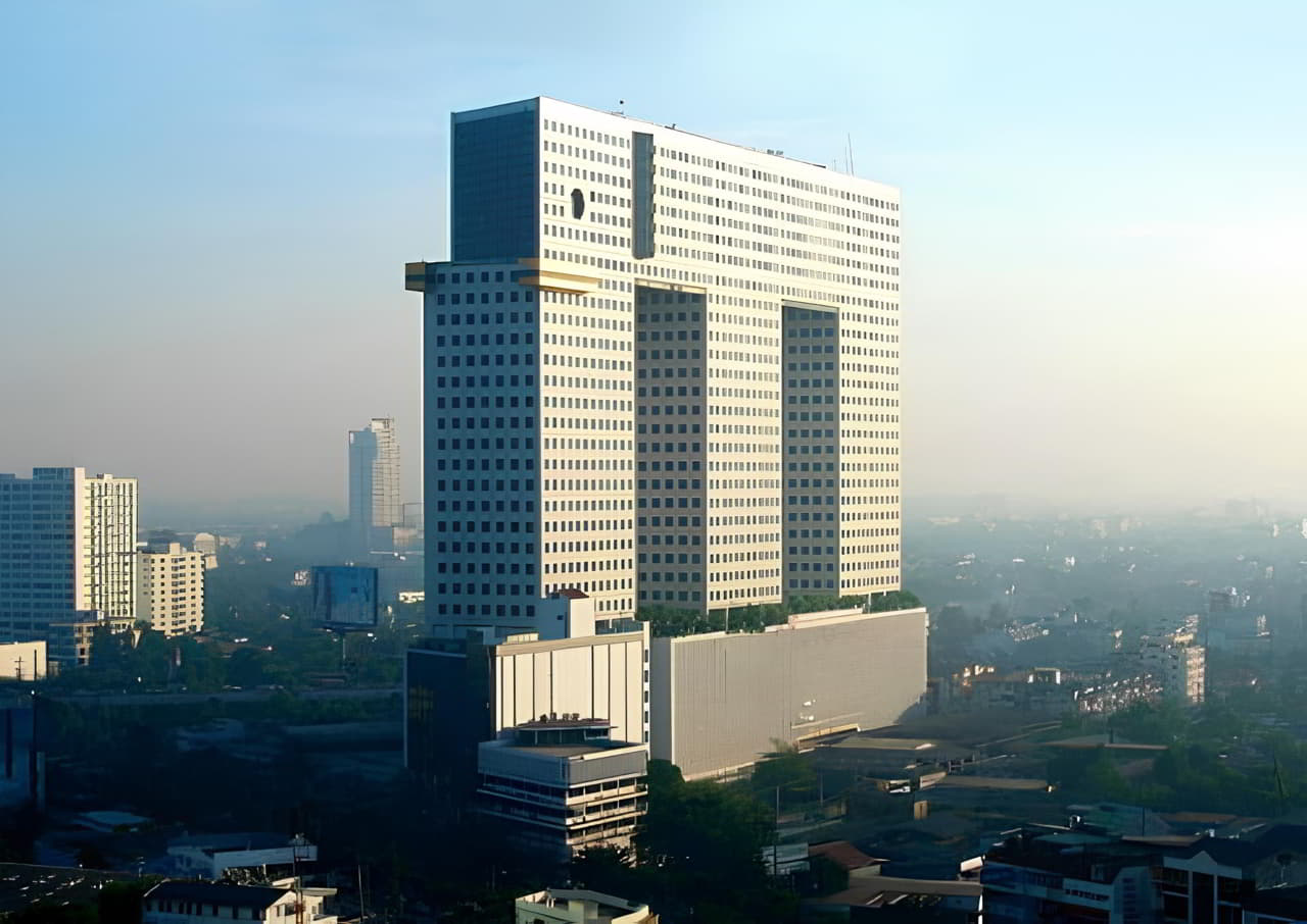 Chang Tower immeuble éléphant emblématique de Bangkok