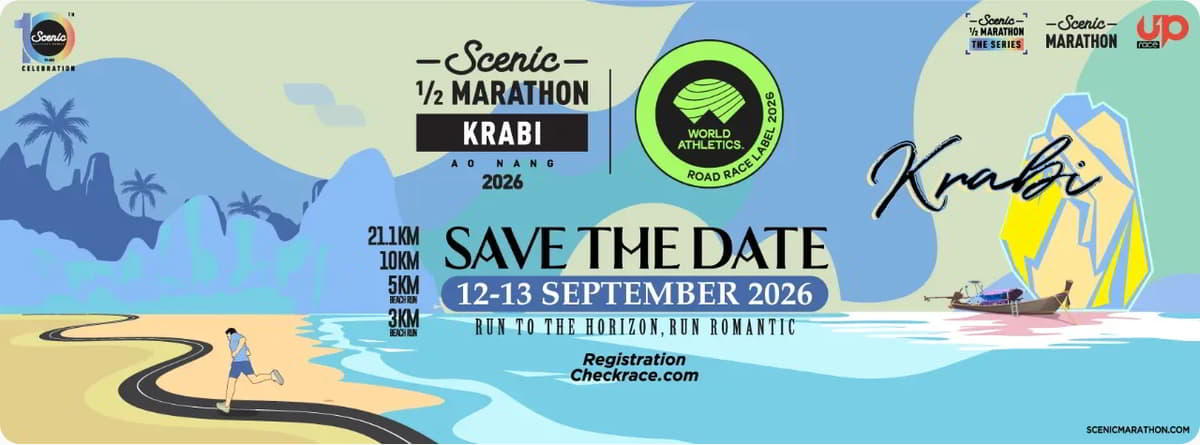Sport en Thaïlande en septembre 2026 Scenic Half Marathon Krabi