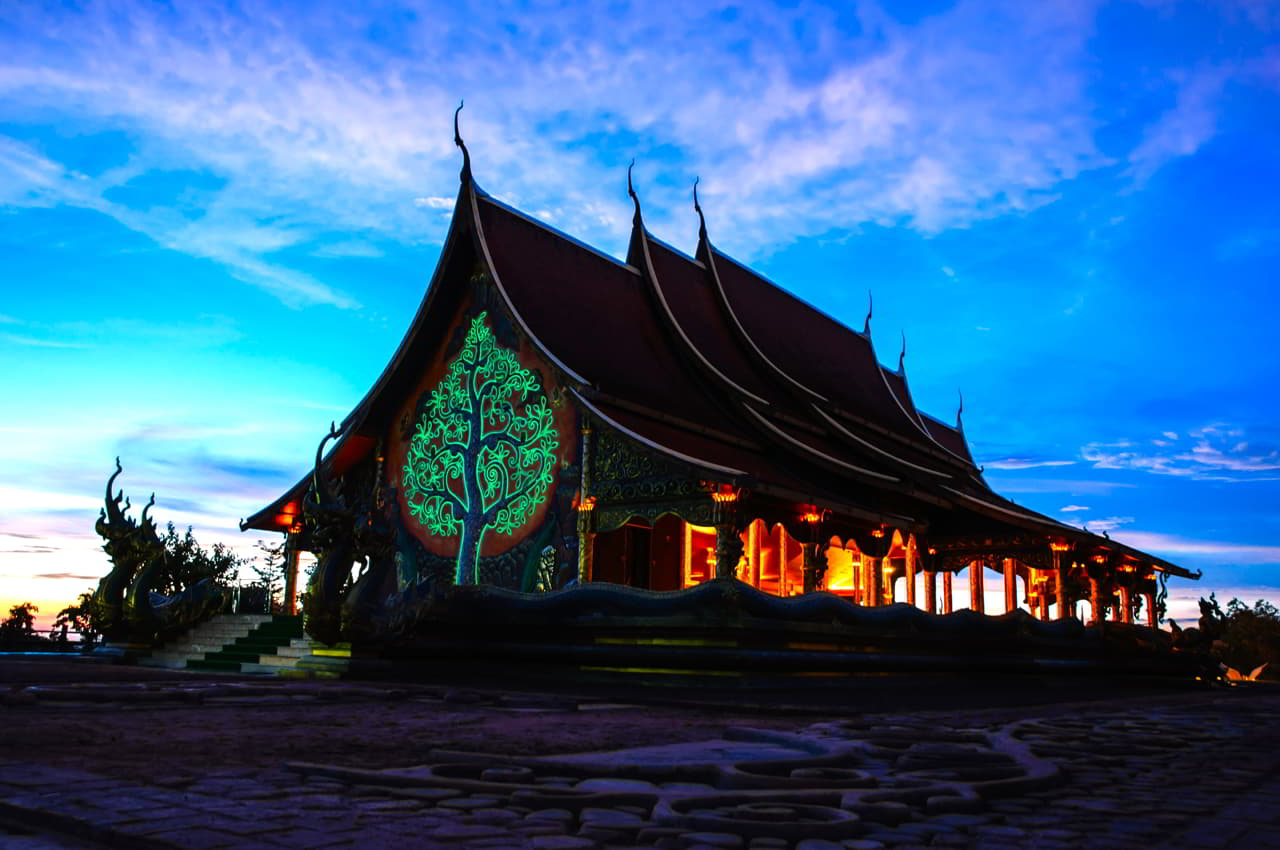 L'arbre de vie phosphorescent du Sirindhorn Wararam