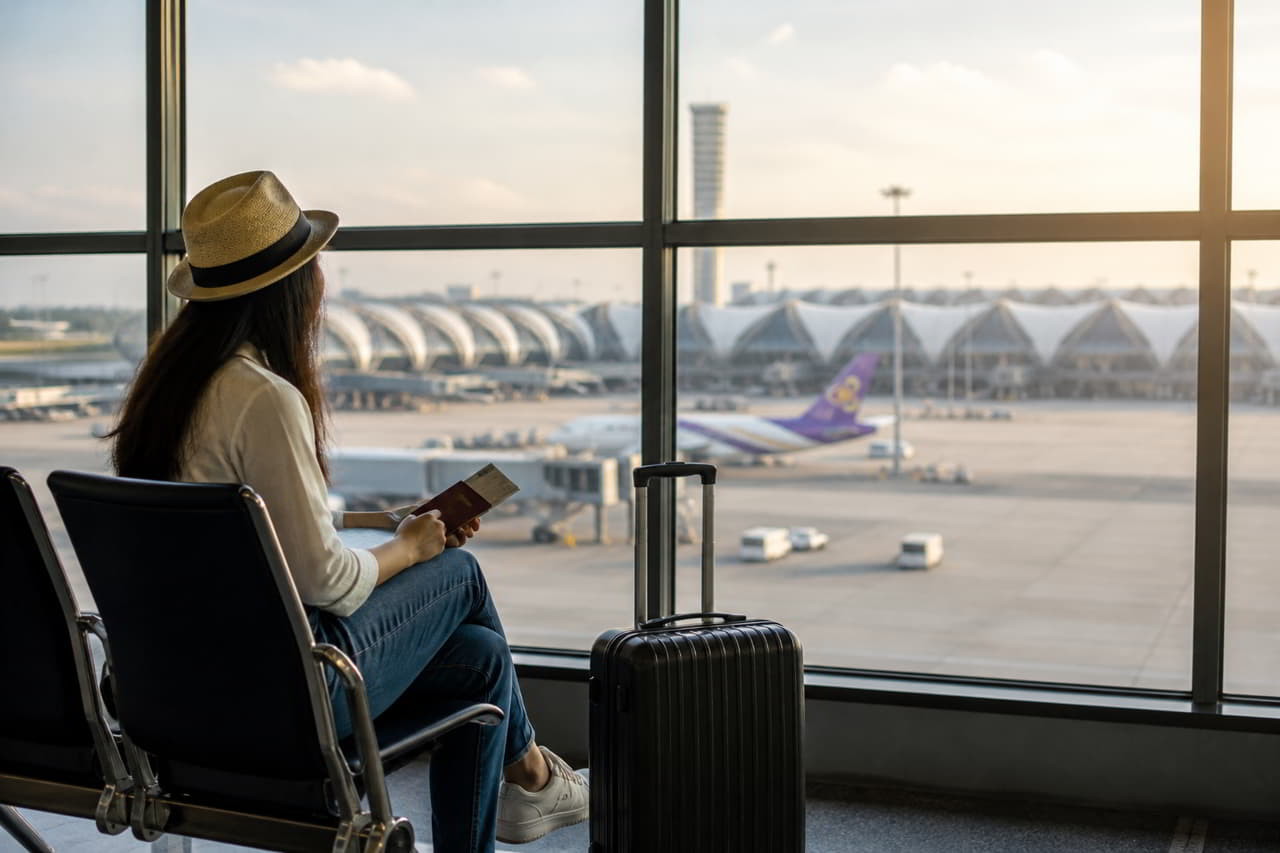 Bangkok aéroport – hall de l'aéroport Suvarnabhumi, Thaïlande