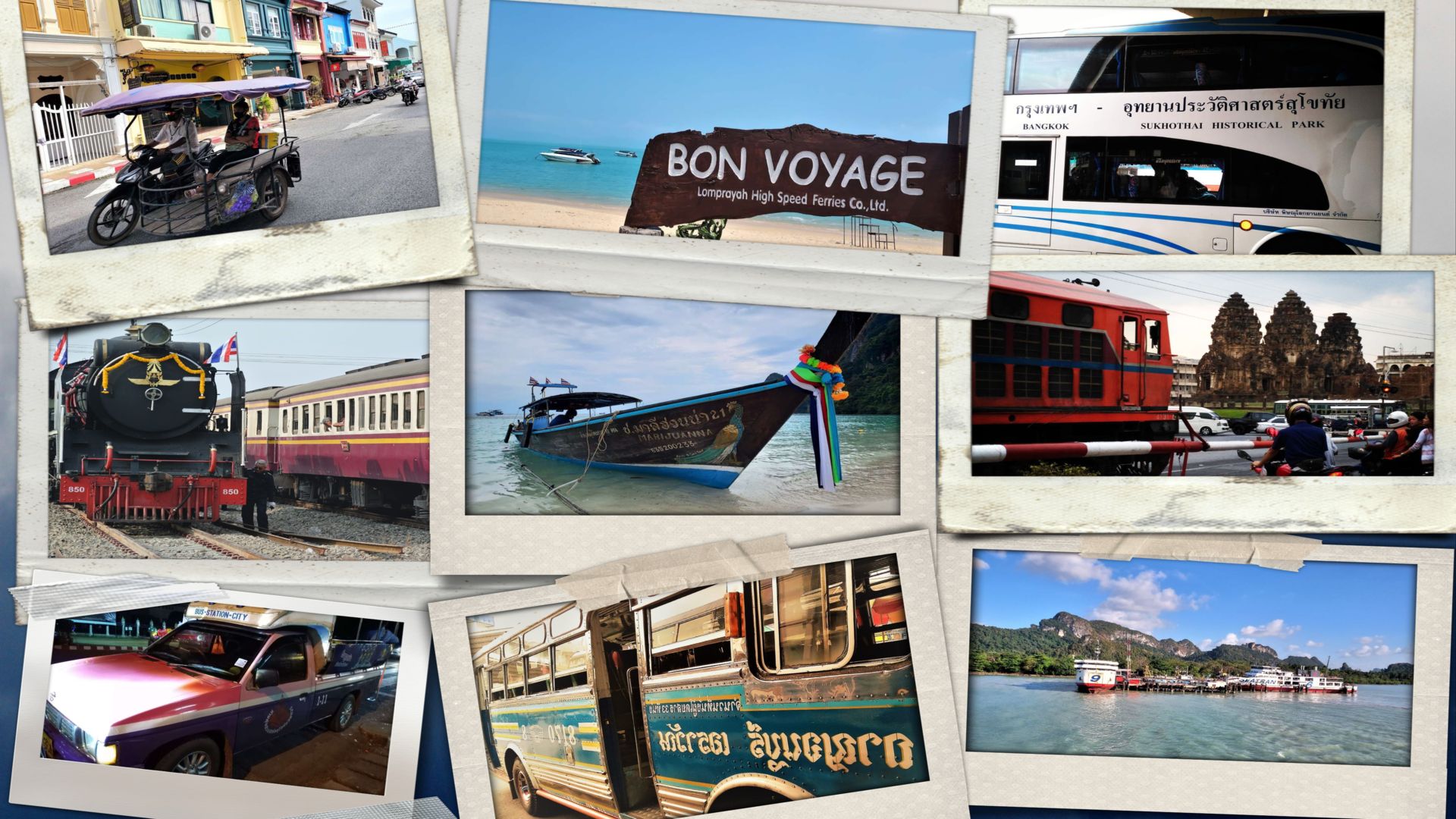 Les transports en Thaïlande
